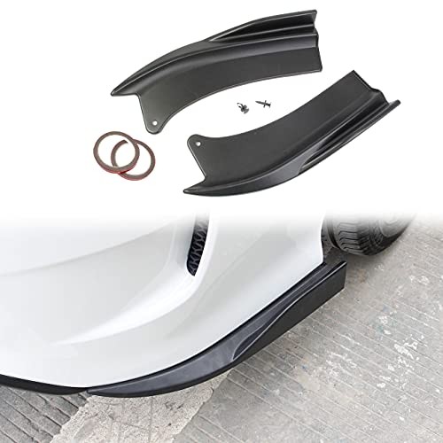 Car Rear Bumper Spoiler Bumpers Lip Diffuser Splitter Protector for Matt Black