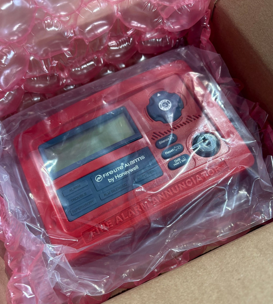 Fire-Lite ANN-80 LCD Serial Annunciator Red