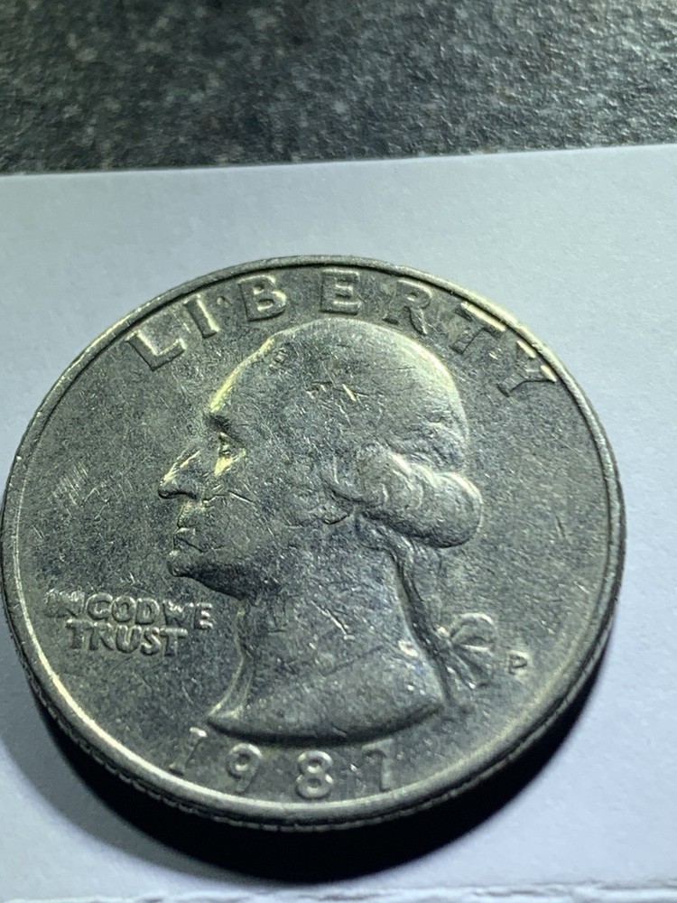 1987-D 25C Washington Quarter(#1239)