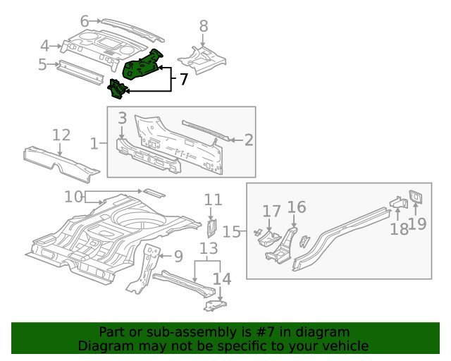 Genuine GM Extension Panel 88948629