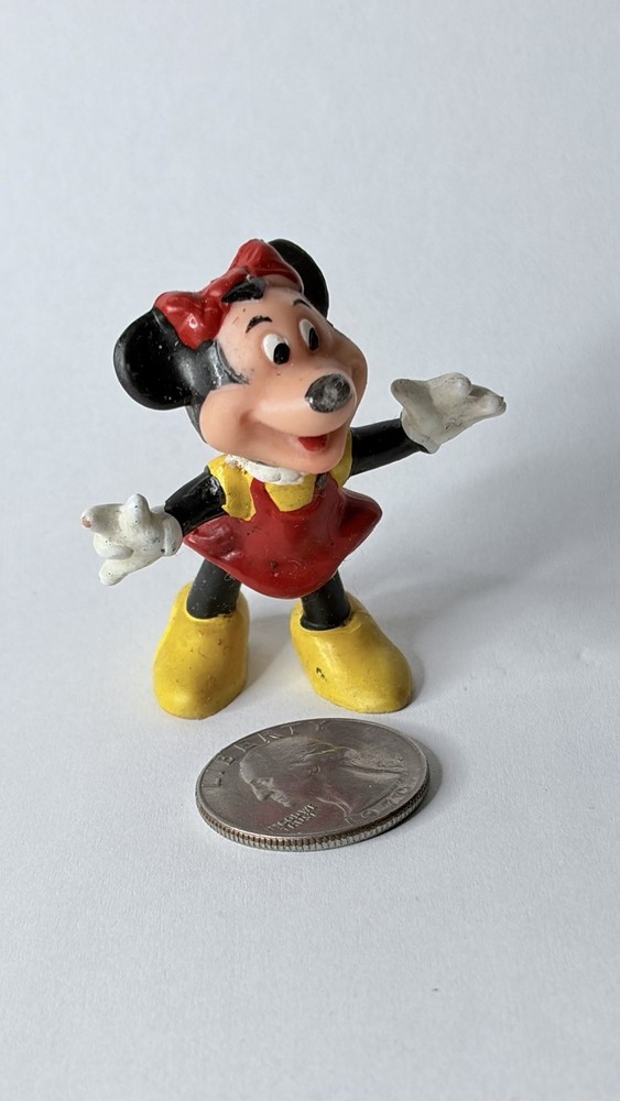 Vintage Mini Mouse PVC Figurine