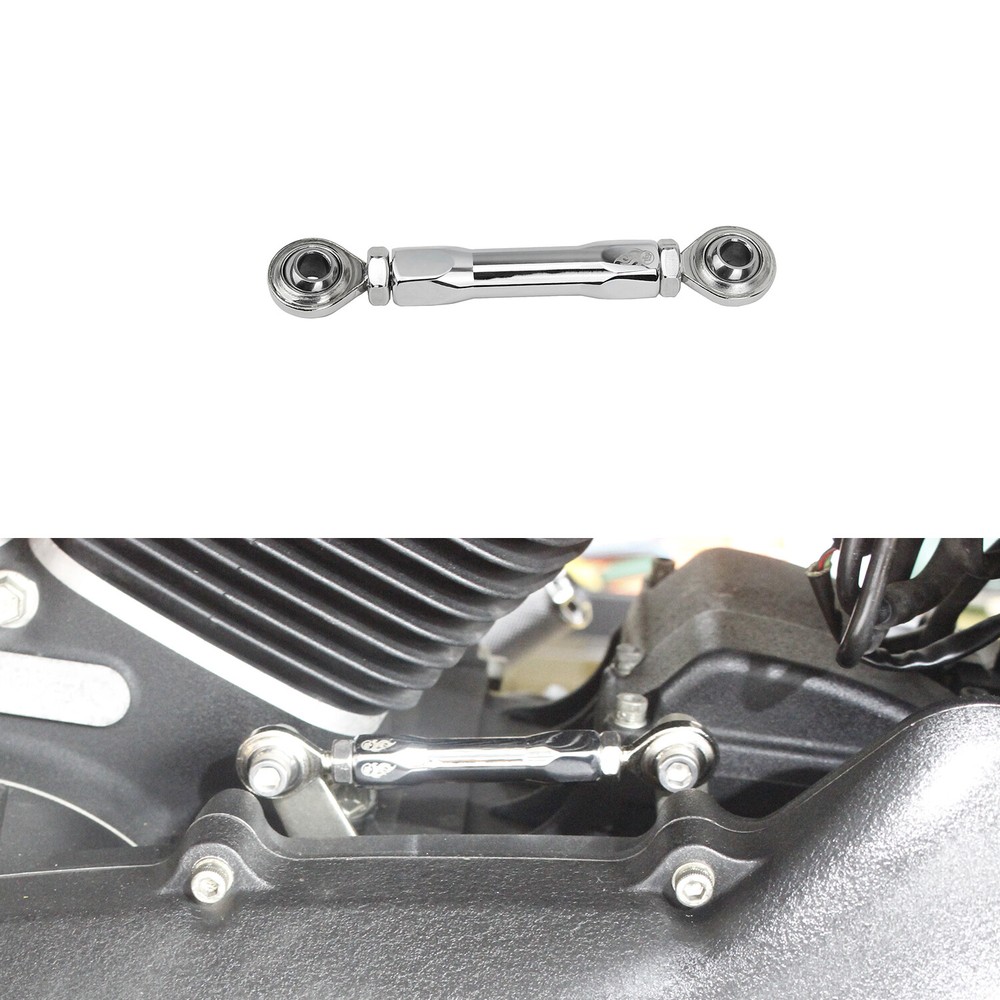 Chrome Shift Linkage Link for Harley Mid Control 17-before Dyna FXD/I FXDF FXDC