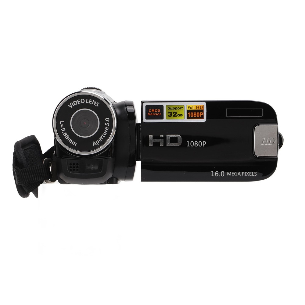 4K Video Camera Camcorder 16X Zoom 2.7" Rotatable Screen USB File Transfer