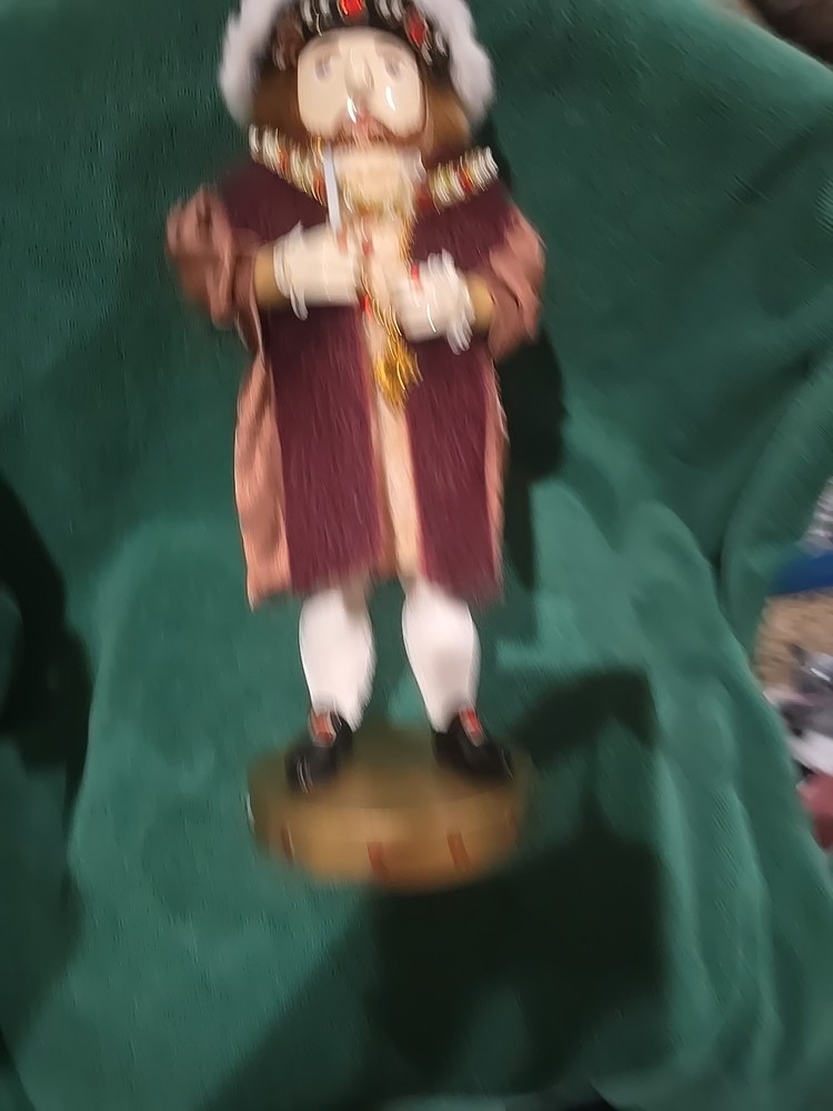 Vintage Henry The Eighth Nutcracker 2005 Nutcracker Village 14”tall