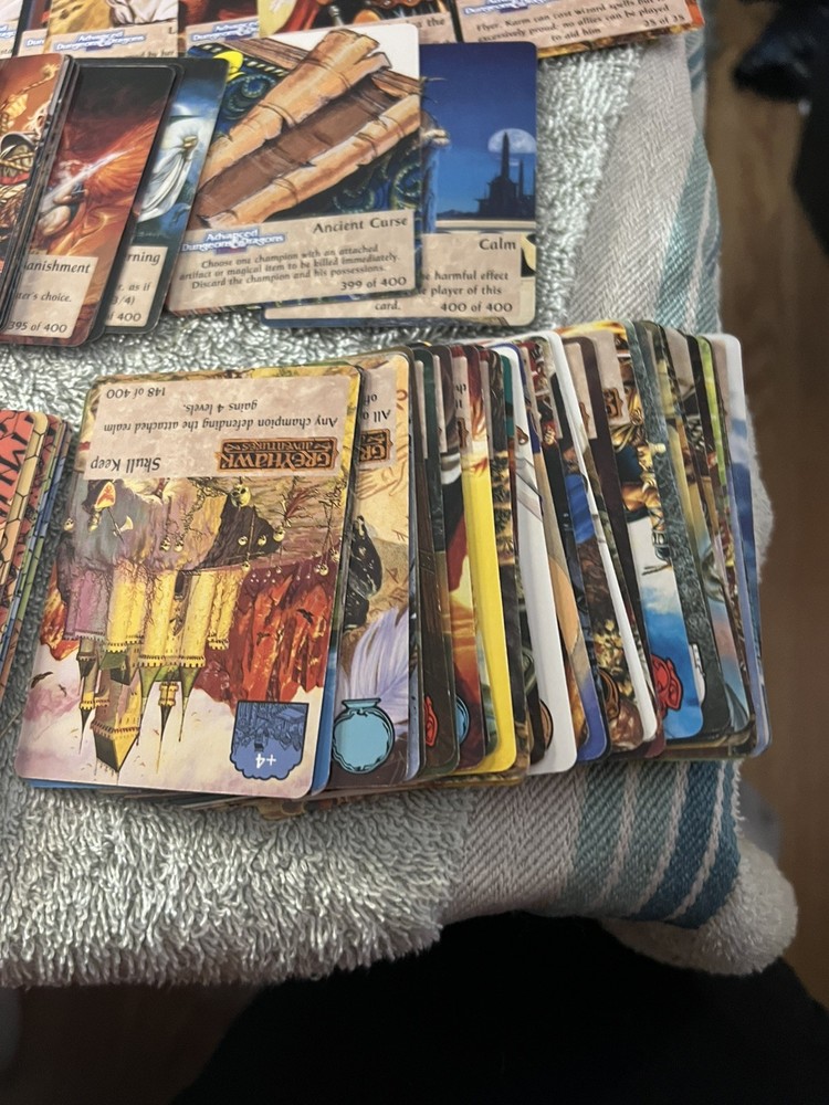 Spellfire Complete 1st Edition Chase & Complete Base Set & promo- 428 Cards read
