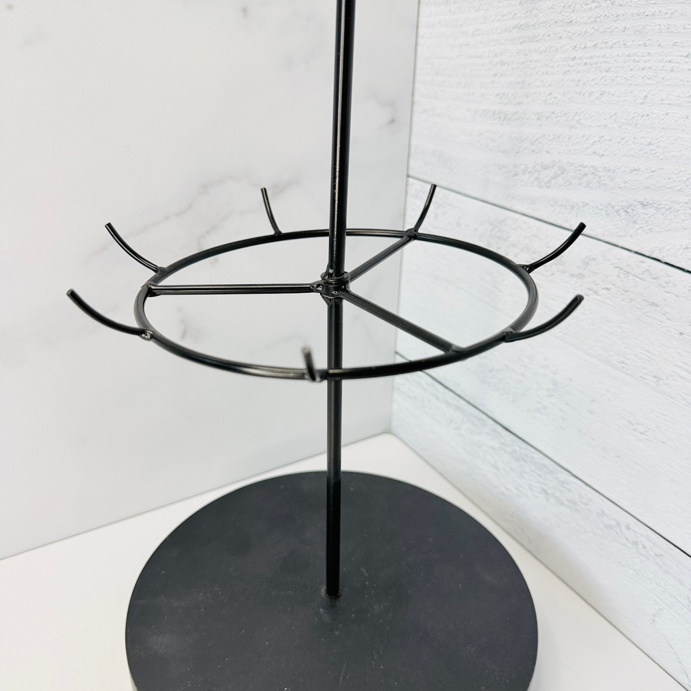 💠 Demdaco Black Metal Ornament Display Stand 19” Retail Store – Disassembles
