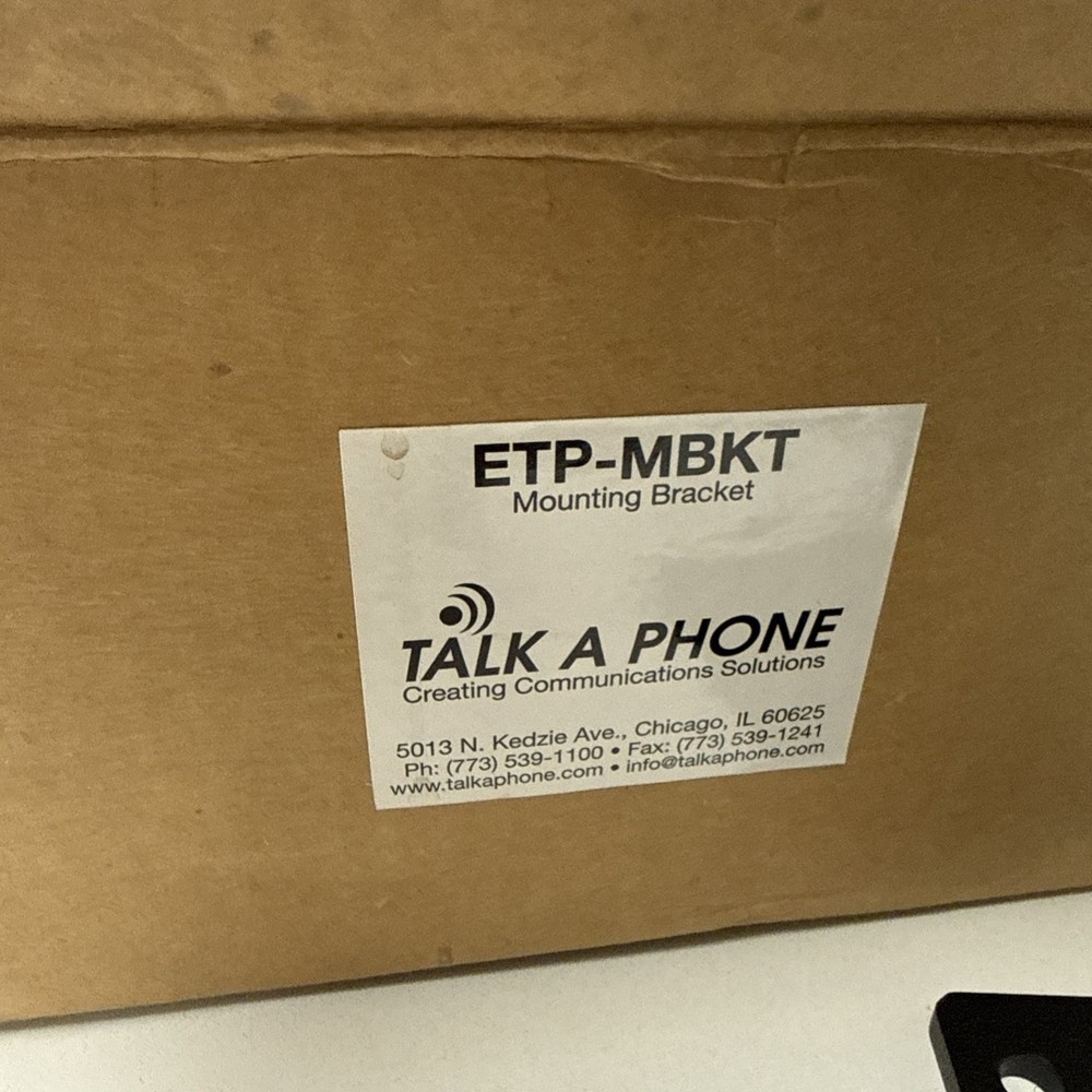 Talk-A-Phone etp-mbkt Mounting Bracket