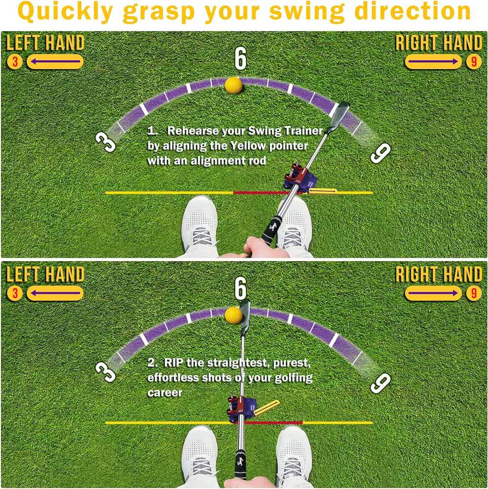 Straightaway Swing Trainer Improve Your Golf Precision Confidence