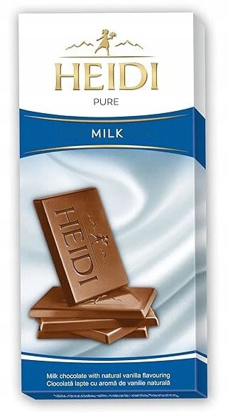 Heidi MILK Chocolate Block 80g / 2.82oz