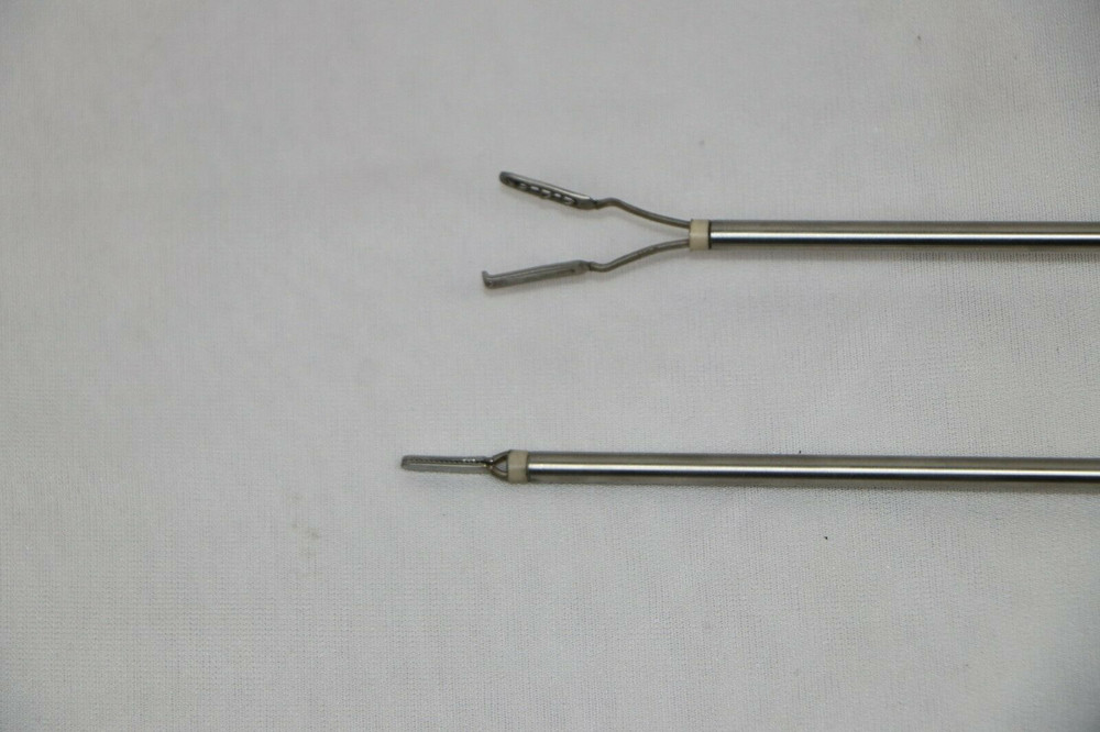 Laparoscopic Bipolar Kleppinger And Plate Type Forceps Cable Instruments 5mm