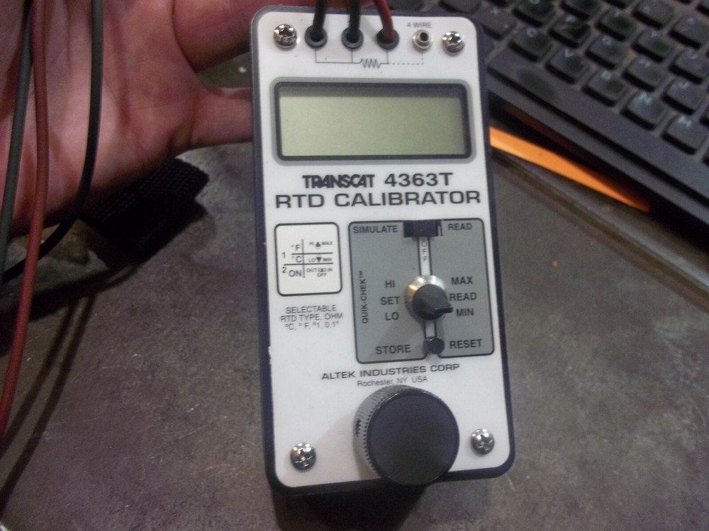 ALTEK TRANSCAT 4363T RTD CALIBRATOR (MM4)