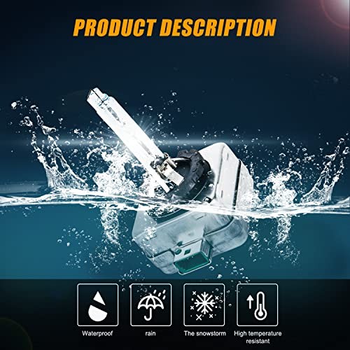 Xenon Headlight Ballast Control Unit Module with Igniter and D3S Bulb