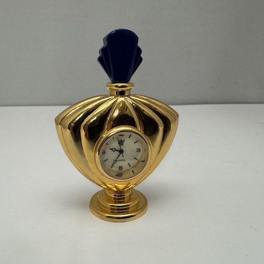 Vintage Timex Perfume Bottle Clock - Needs Battery
