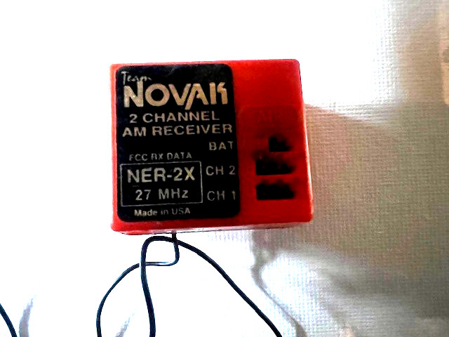 novak 2 channel am receiver