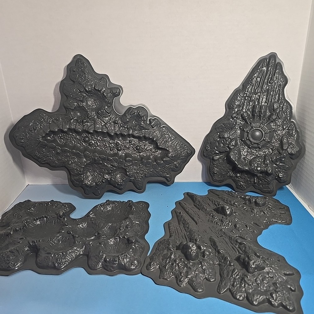 GW 40k Terrain Loose 28mm Blastscape 4 Pieces