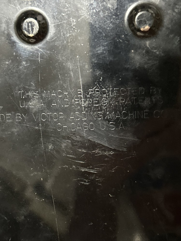 Vintage Victor Bakelite Adding Machine