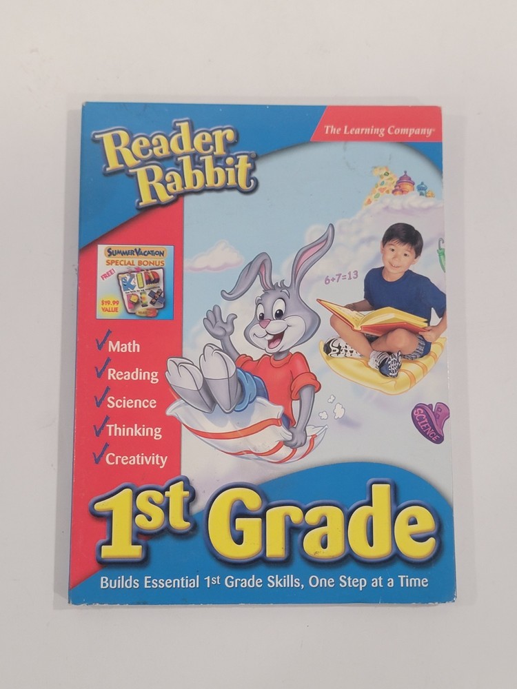 Reader Rabbit's 1st Grade PC CD-ROM Game (The Learning Company, 1997)