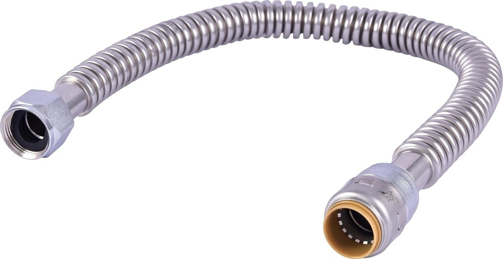 Sharkbite 3/4 In x 24 In Water Heater Connector Push to Connect URSS3088FX24