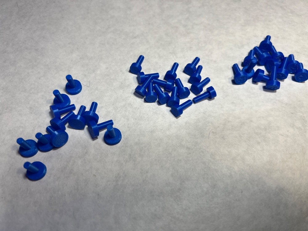 Dillon Locator Pin/button 12ct #1,2,3