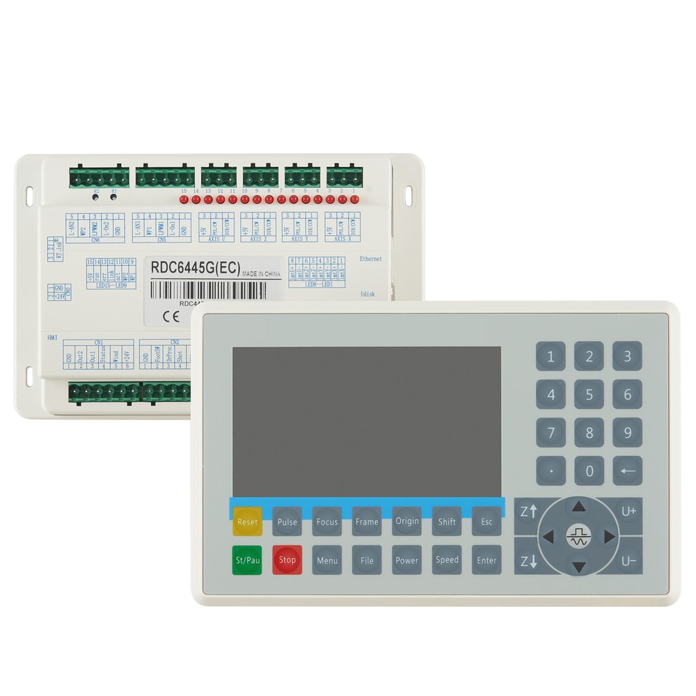OMTech Replacement RDC6445G Mainboard & Control Panel Kit for Laser Engravers