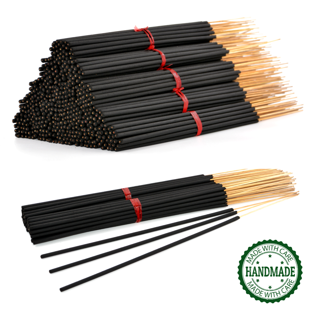 BLACK RASPBERRY VANILLA Incense Sticks 19" Jumbo Extra Large Bulk Handmade