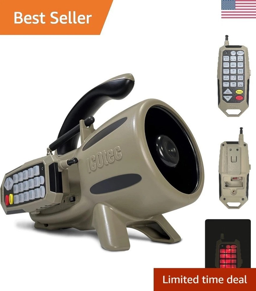 Professional Predator Call with Extended Battery Life & Remote Control Features