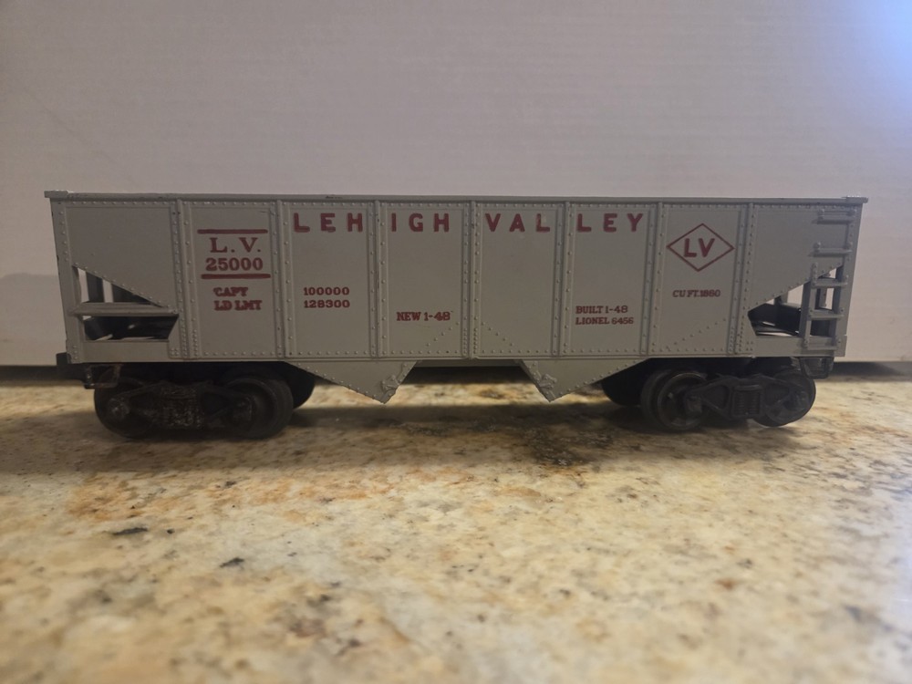 6456-25 LEHIGH VALLEY SHORT HOPPER, GRAY
