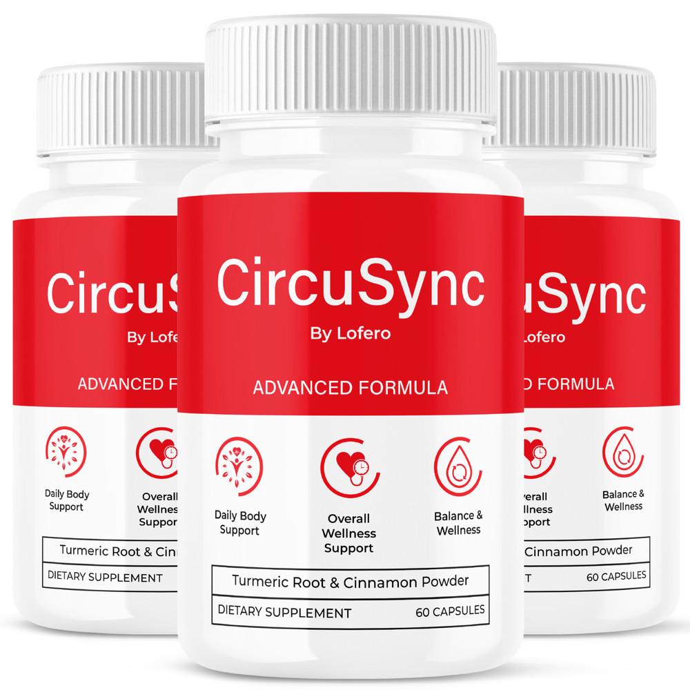(3 Pack) CircuSync Advanced Blood Support Formula Supplement Circu Sync (180ct)