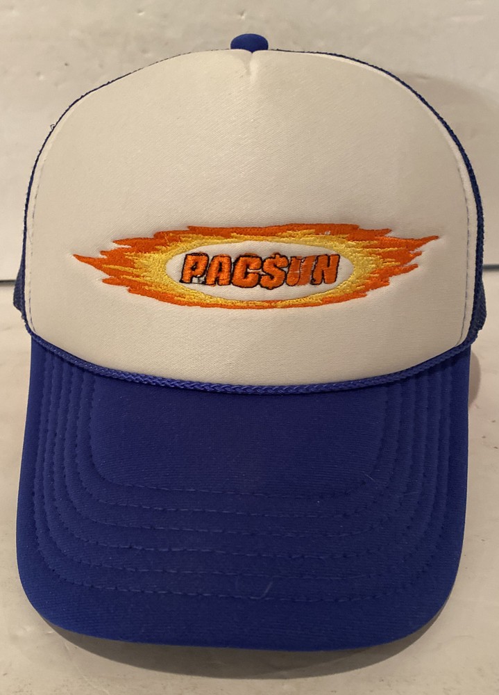 Pacsun Ditto Snapback Hat Cap 100% Polyester Vintage Retro HTF