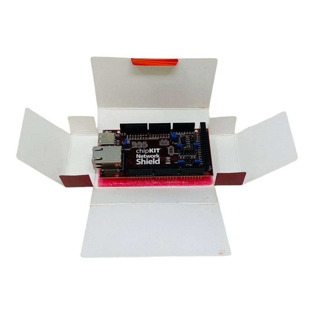 DILIGENT TDGL006 chipKIT NETWORK SHIELD COMMUNICATIONS EXPANSION FOR Max32 NOS