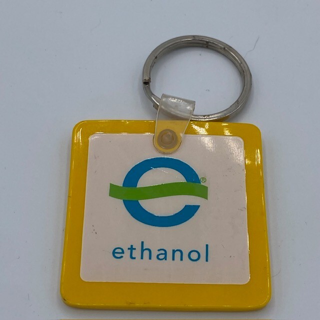 Nebraska Corn Growers Association Ethanol Rubber Keychain