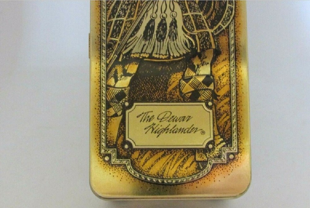 Dewar's Scottish Whisky Hinged Tin