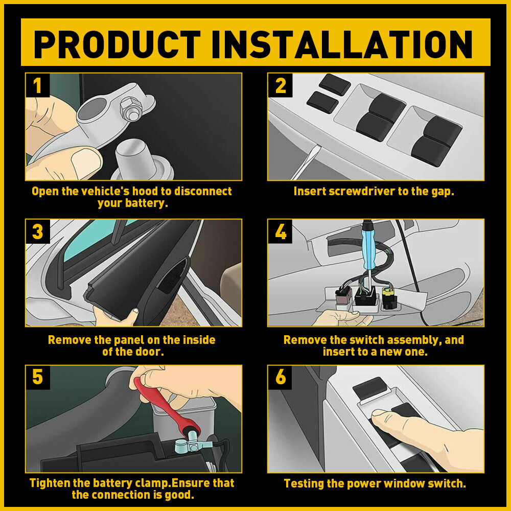 Driver Side Master Power Window Control Switch for Mercedes-Benz GL ML A250 B250