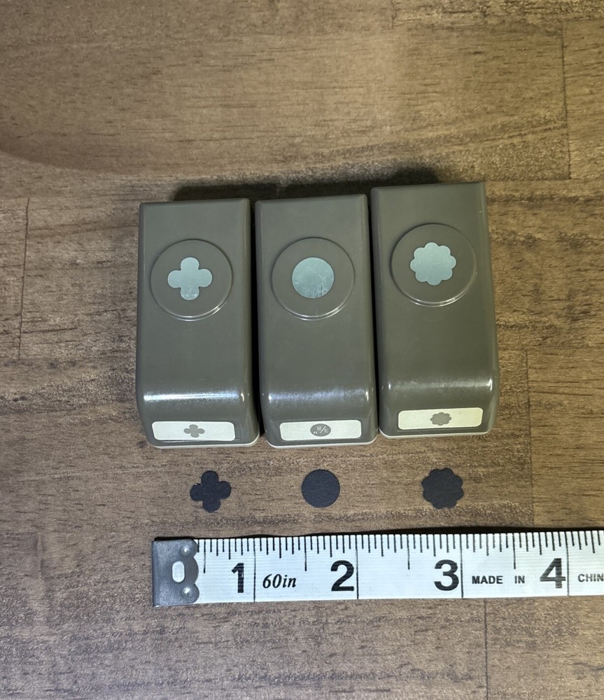 Stampin’ Up! Itty Bitty Shapes 3 Locking Punch Pack