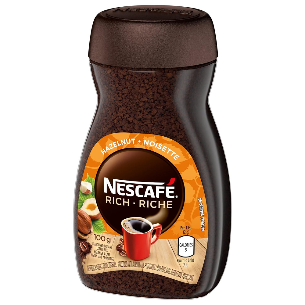 Rich Instant Coffee, 100G (Hazelnut)