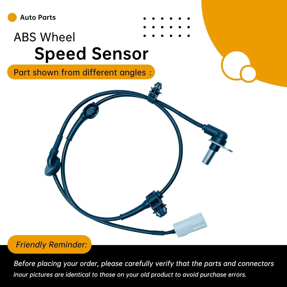 EG234373X Front Left ABS Wheel Speed Sensor Compatible with Mazda CX-7 2007