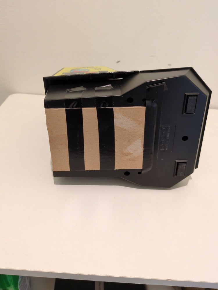 Pac-Man Coleco Mini Arcade Midway 1981 Works Great Missing Battery Cover.