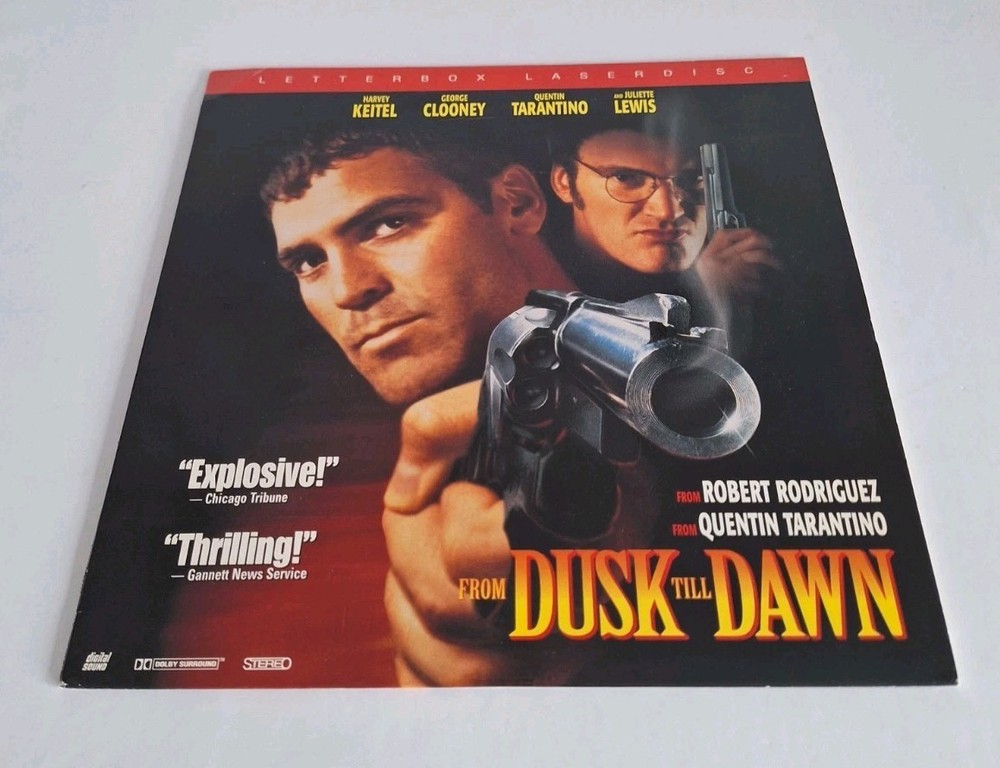 From Dusk To Dawn (Letterbox) LaserDisc- Excellent Condition