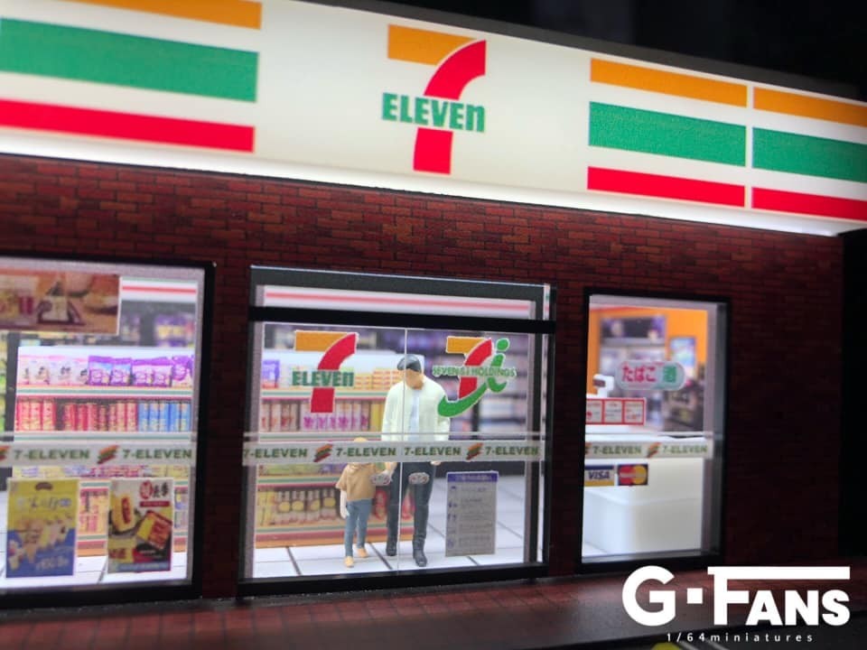 G FANS - 7-Eleven Diorama