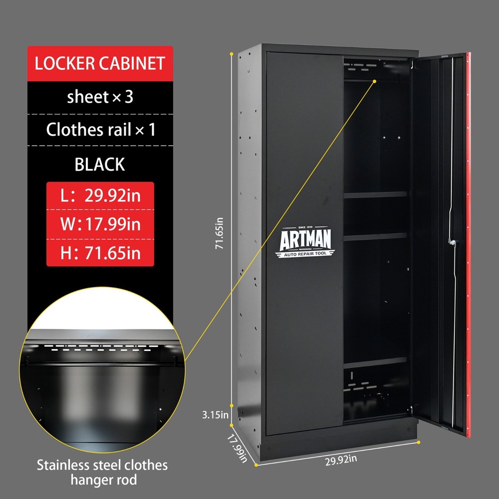 Filing Cabinet With Compartments for Office Use, Storage, File Storage, Archives