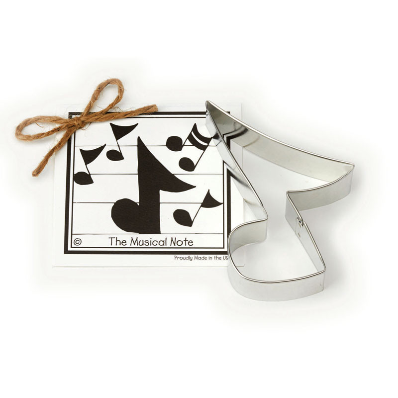 MUSIC NOTE COOKIE CUTTER~~ BY ANN CLARK