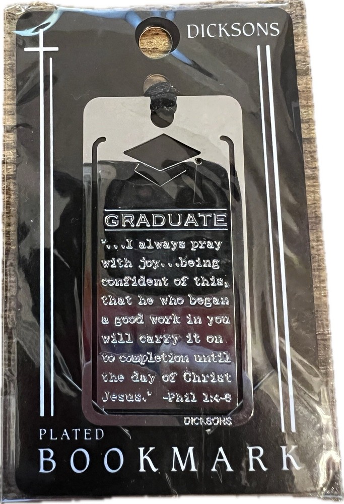 Dicksons “Graduate” Plated Bookmark