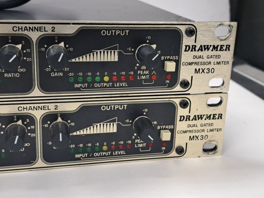 Drawmer MX30 Dual-Gated Compressor/Limiter