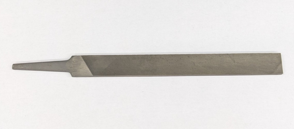 Sandvik Oberg Hand Flat File Second Cut Double Cut 6" Long Sweden