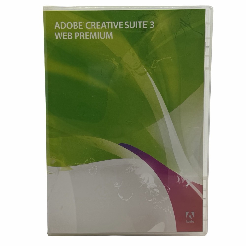 Adobe Creative Suite 3 CS3 Web Premium for Windows w/ Serial Numbers