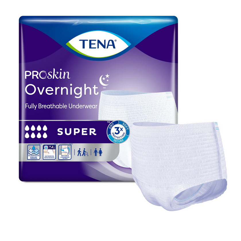 TENA ProSkin Overnight Super Protective Underwear