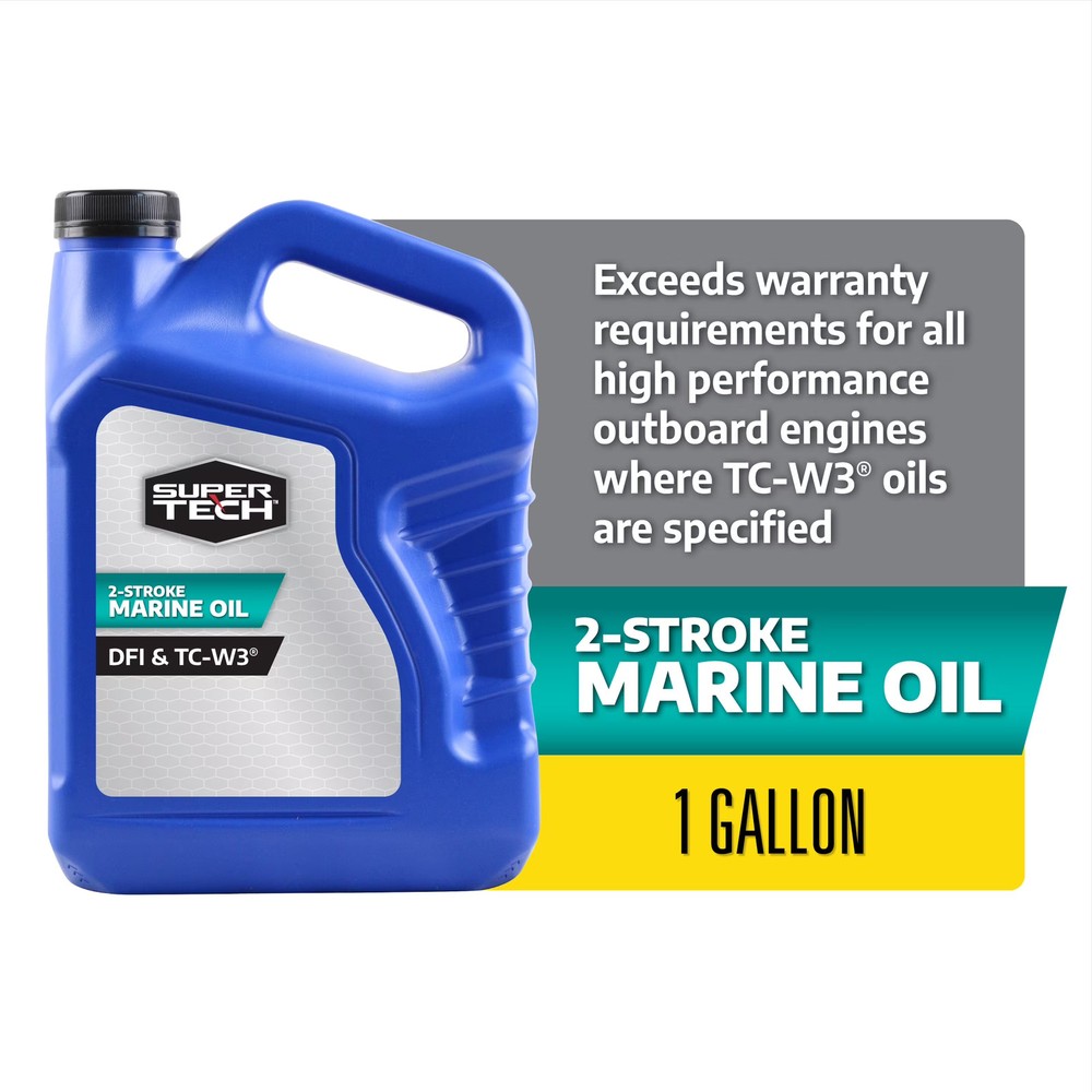2 Cycle Outboard Engine Oil, 1 Gallon