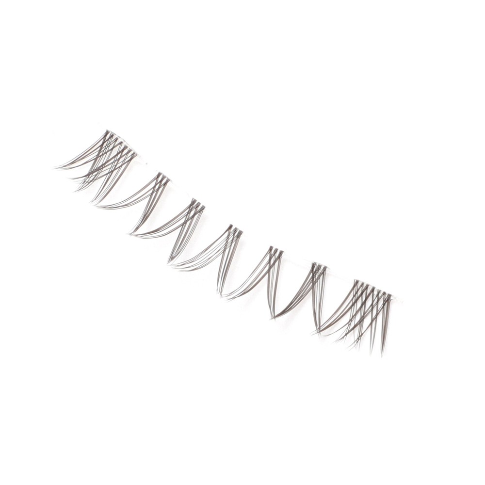 Natural False Eyelashes for Makeup Black ZB28 5 Pair