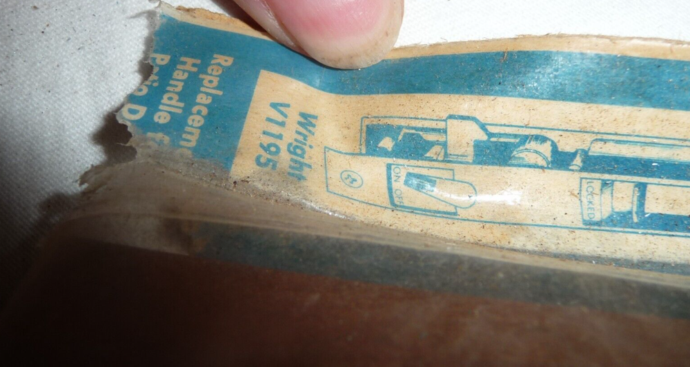 Wright Products Inside Patio Door Handle Replacement V1147H NOS