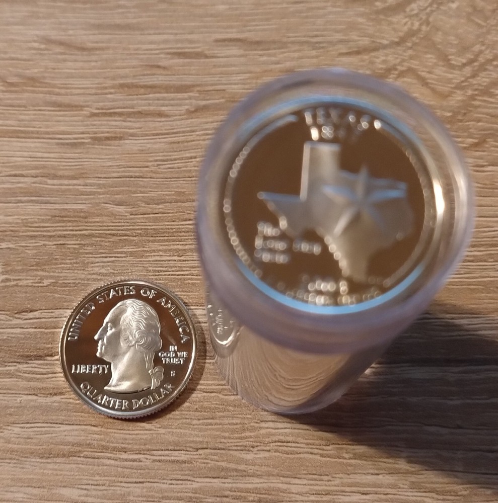 Roll of Washington Silver Proof Quarters - US Mint